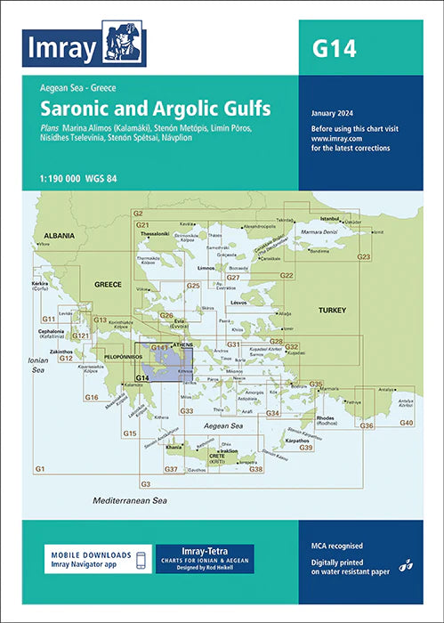 Saronic and Argolic Gulfs - G14