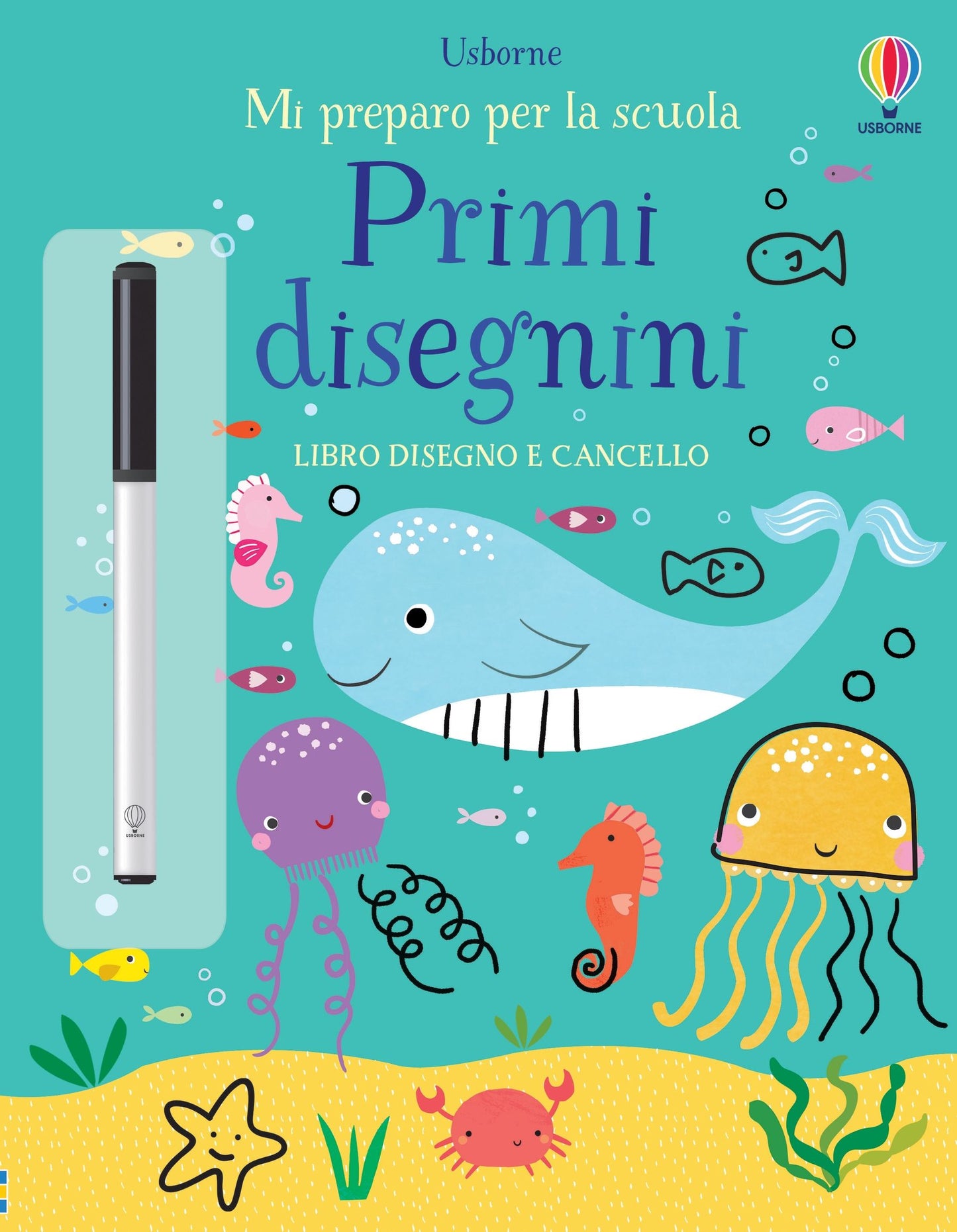 primi disegnini mi preparo per la scuola