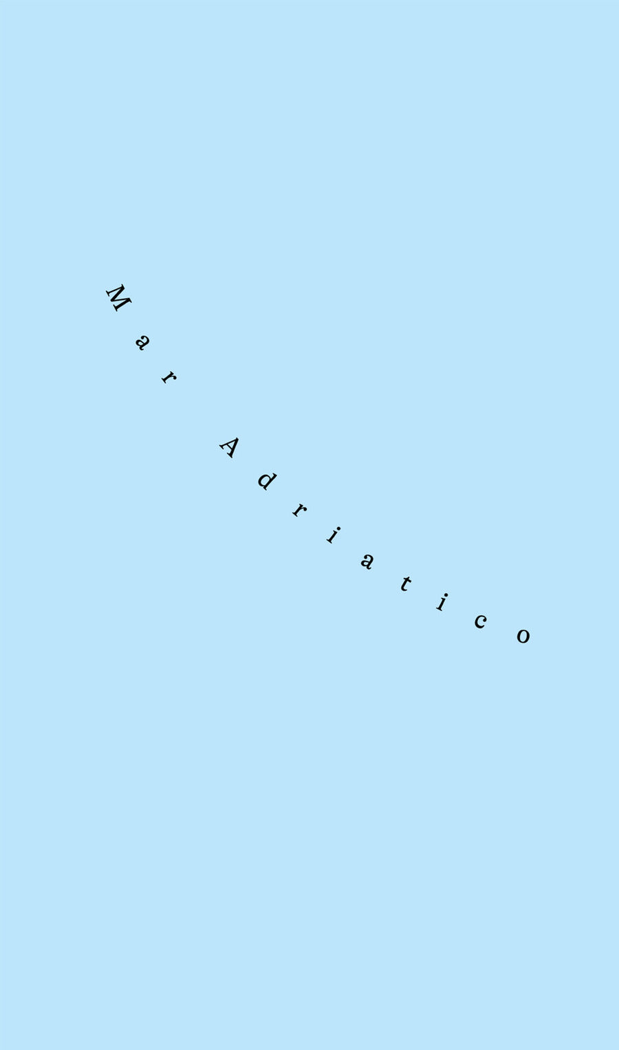 Adriatico. Mare d'inverno