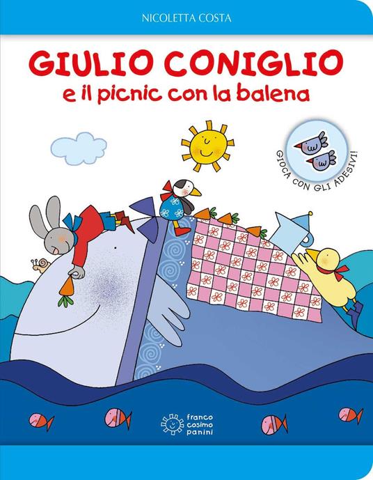 Giulio coniglio e il picnic con la balena