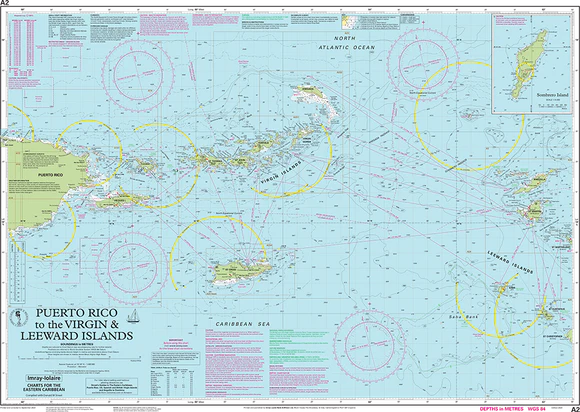 Puerto Rico to the Virgin and Leeward islands - A2