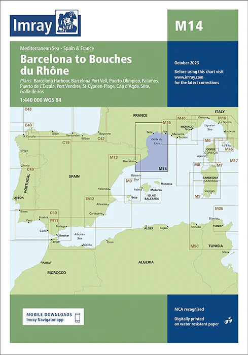 Barcelona to Bouche du Rhone - M14