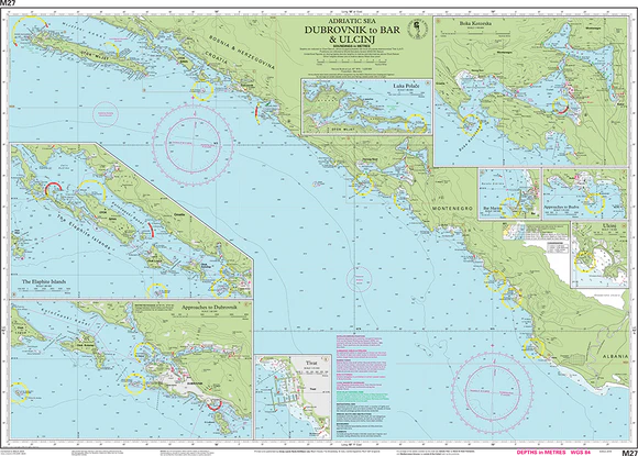 Da Dubrovnik a Bar e confine albanese - M27