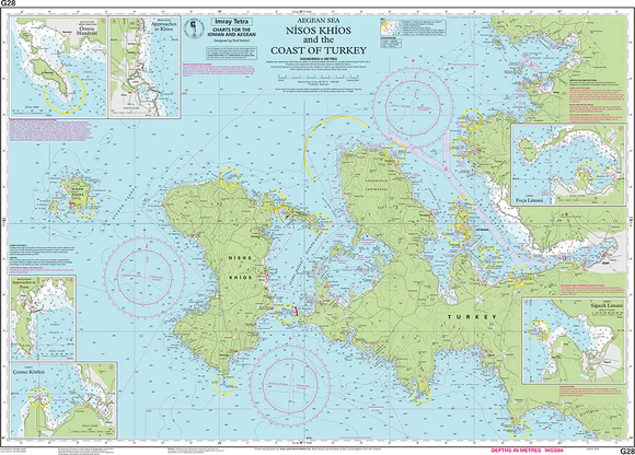 Nisos Khios and the coast of Turkey - G28