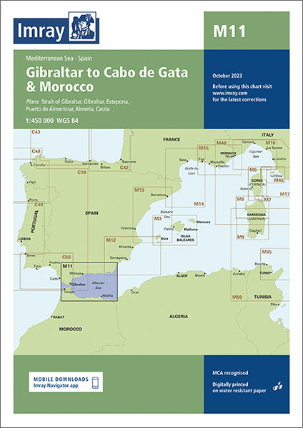 Gibraltar to cabo de gata and morocco - M11