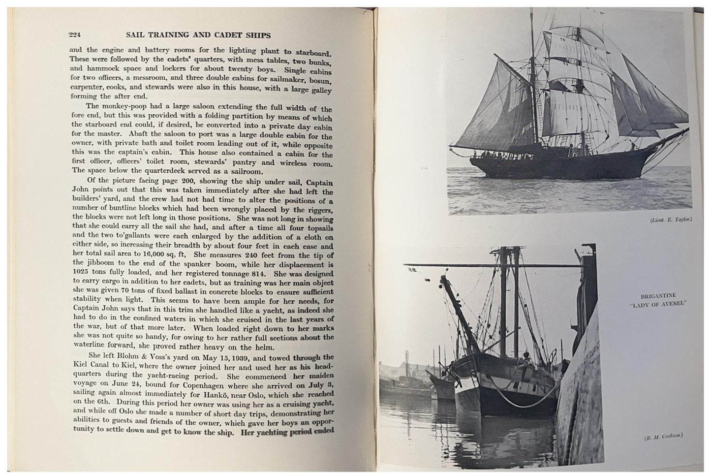 Sail training and cadet ships