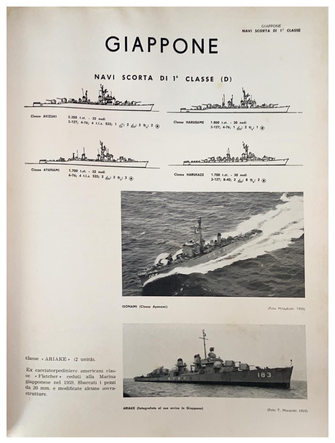 Le marine militari nel mondo 1960
