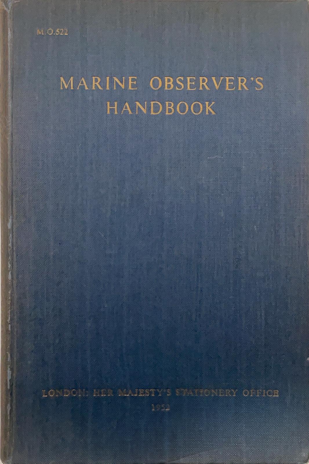 The marine observers's handbook