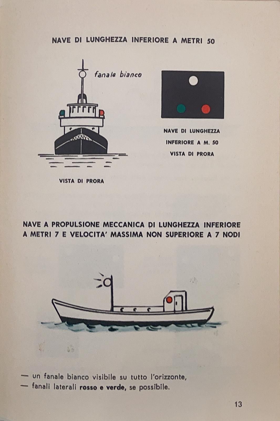 Il motoscafo e la navigazione