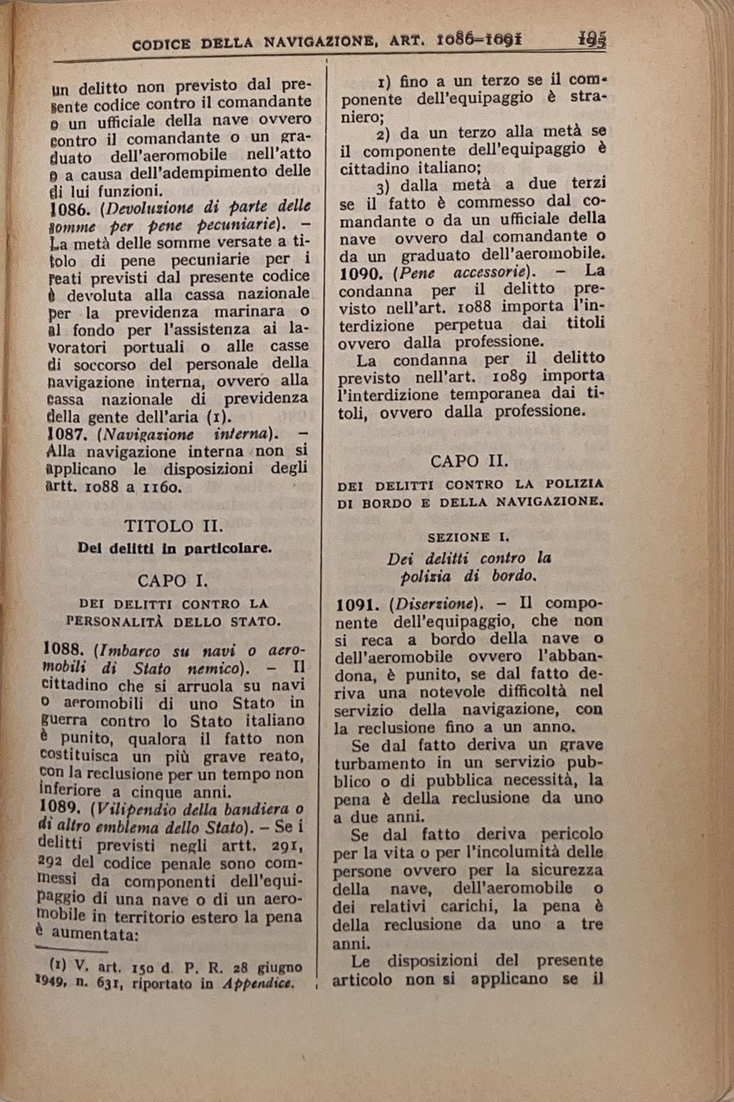 Codice della navigazione