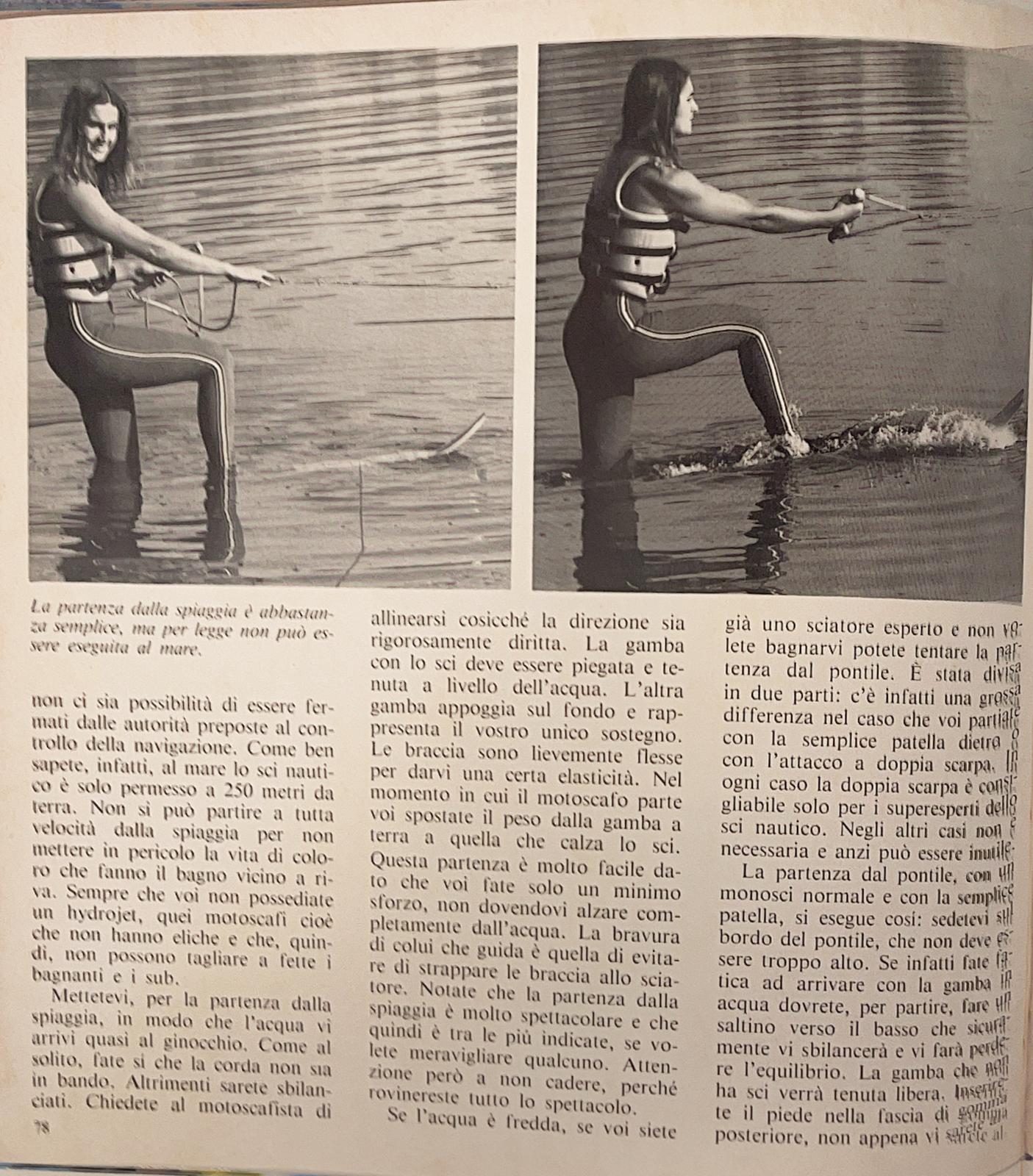Questo è lo sci nautico
