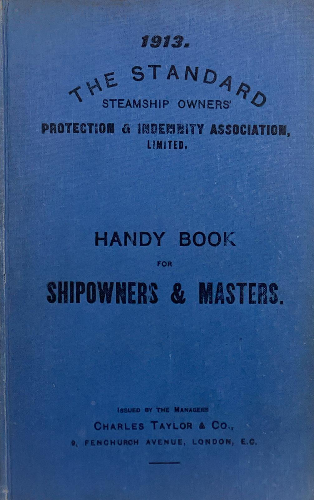A handy book for shipowners and masters