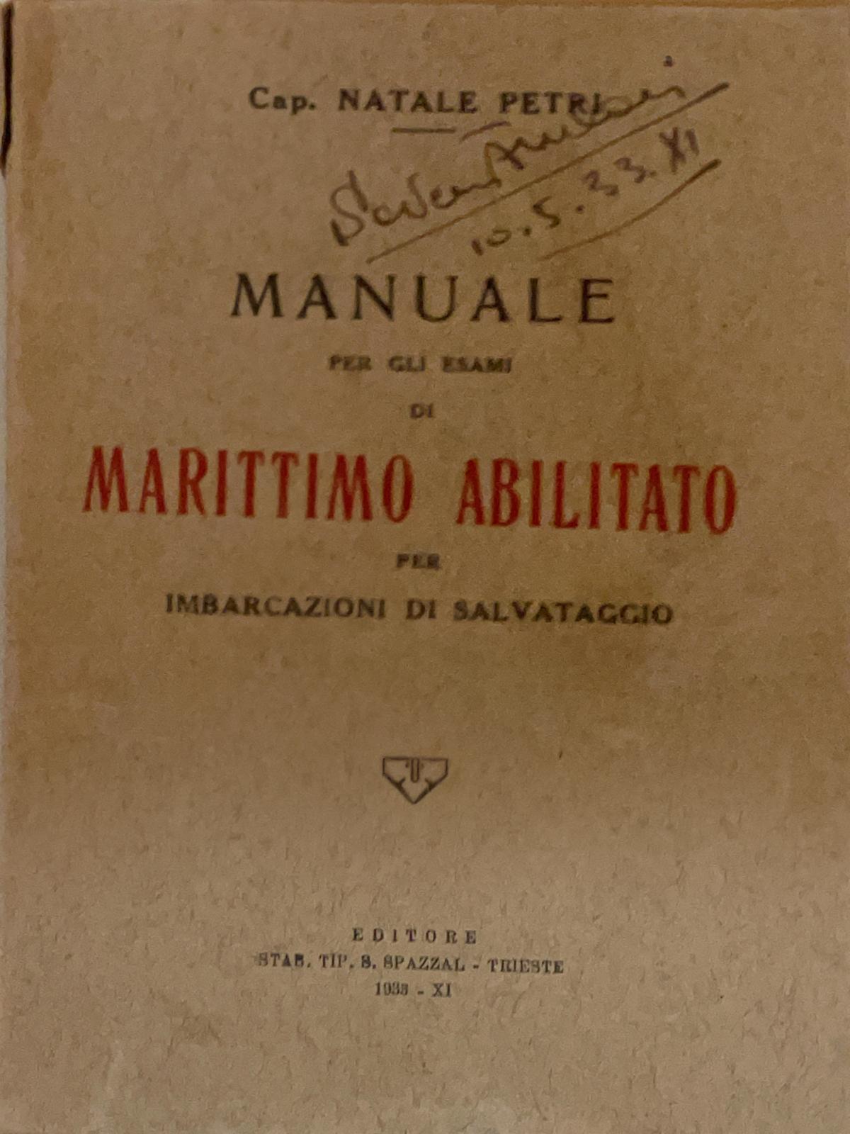 Manuale per gli esami di marittimo abilitato per imbarcazioni di salvataggio