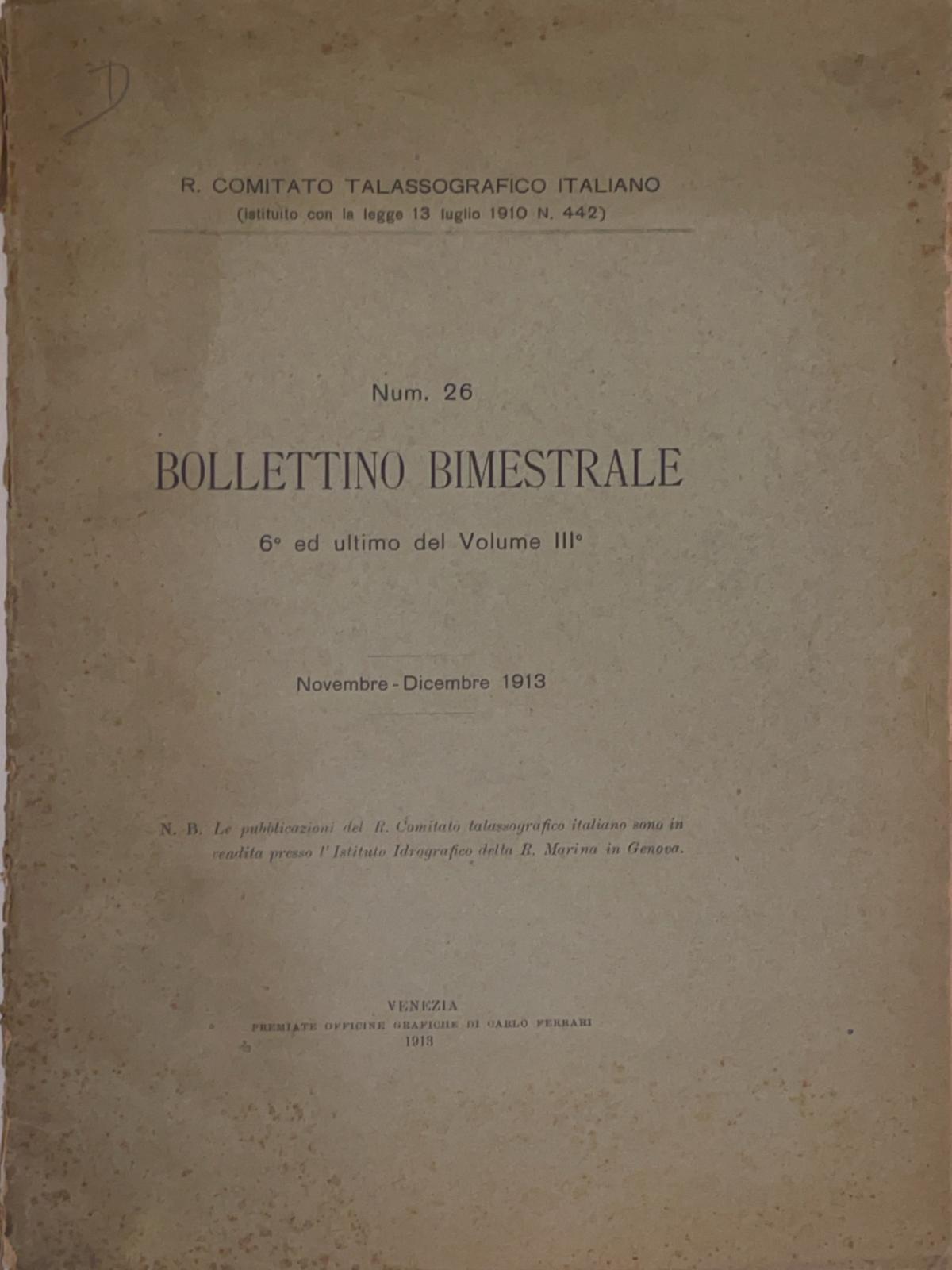 Bollettino Bimestrale Num. 26