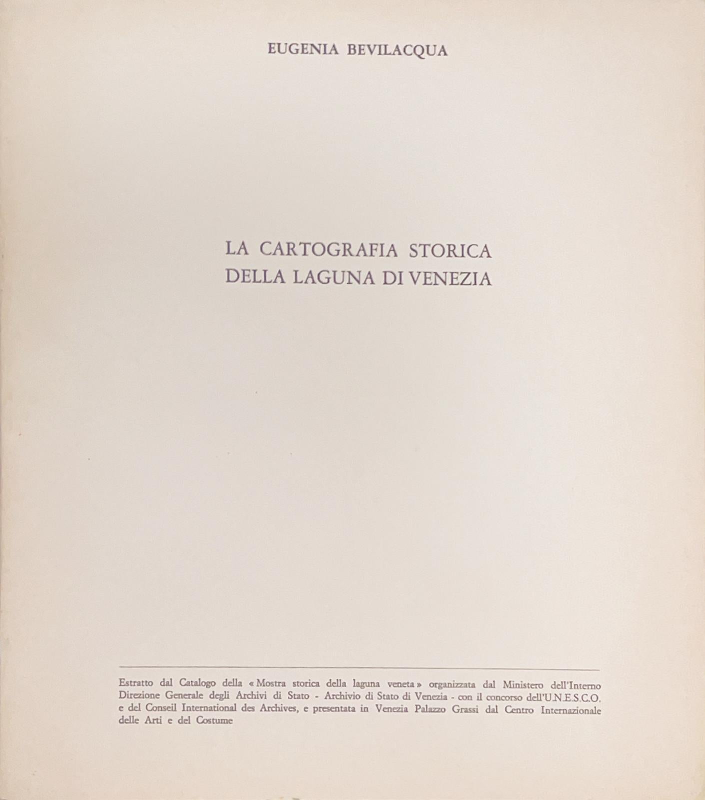 La cartografia storica della laguna di Venezia