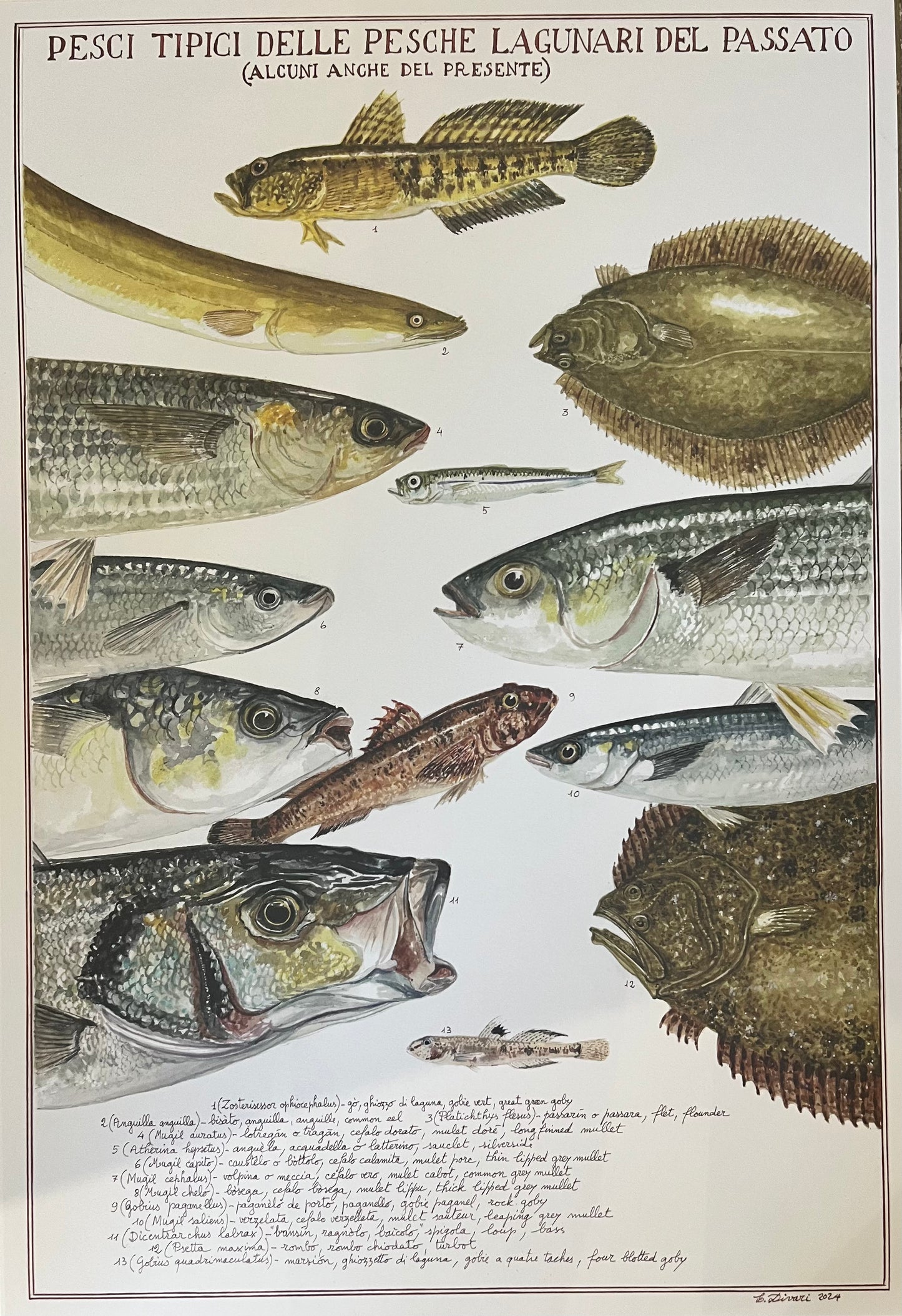 Poster della Laguna di Venezia