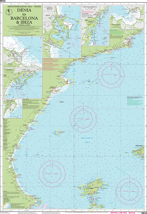 Dénia to Barcelona and Ibiza - M13