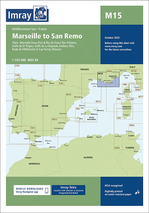 Marseille to genova and calvi - M15