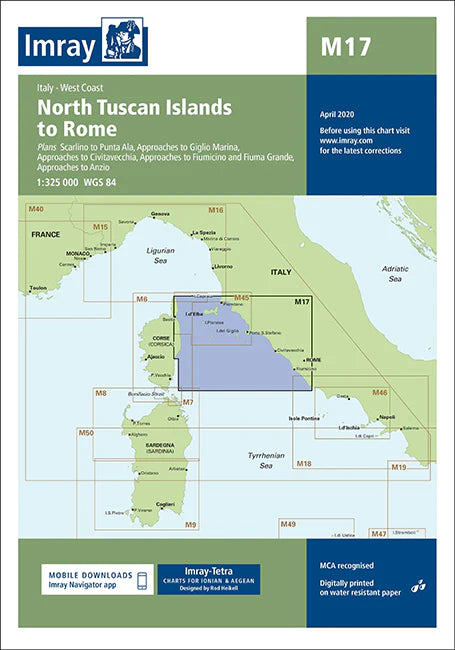 North tuscan islands to rome - M17