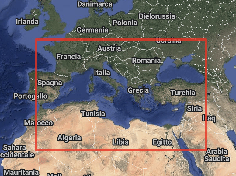 Mare Mediterraneo e Mar Nero - 360