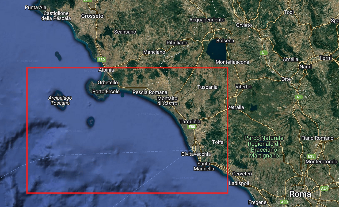 Dal Promontorio Argentario a Capo Linaro - 6