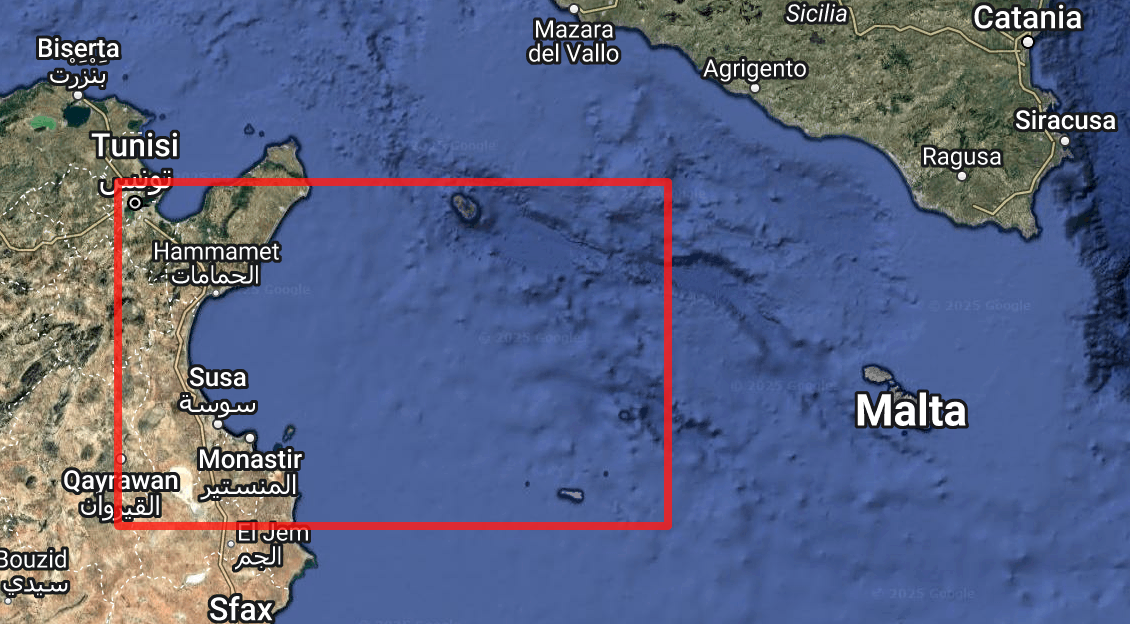 Da Ras El-Mir a Cap Africa - Pantelleria e Isole Pelagie - 947