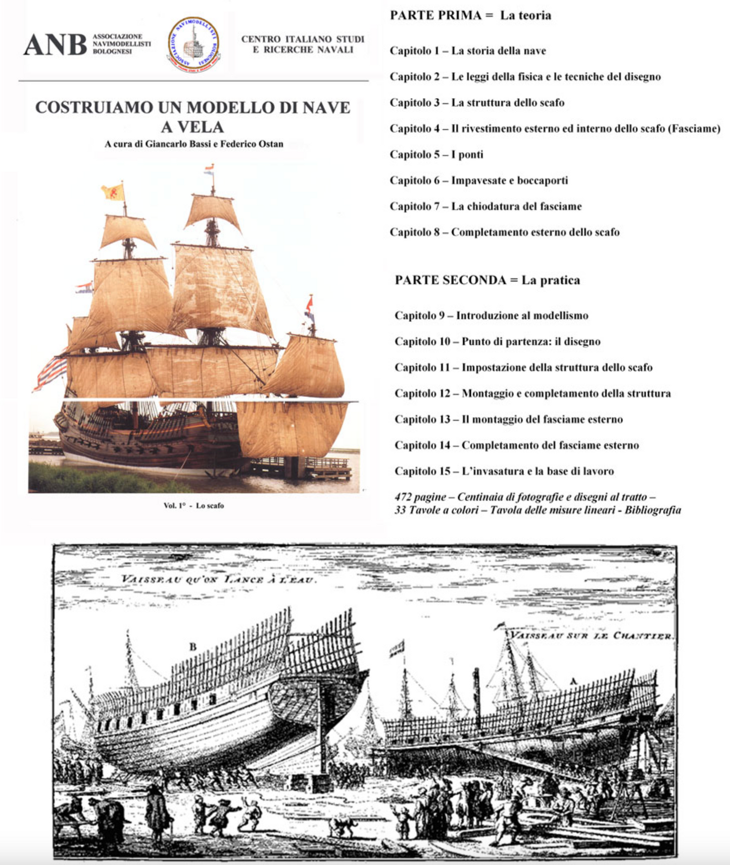 Costruiamo un modello di nave a vela Vol 1