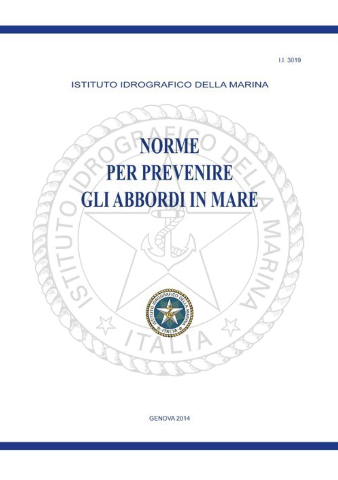 Norme per prevenire gli abbordi in mare