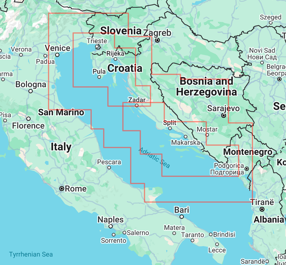 Dal golfo di Trieste a Zara