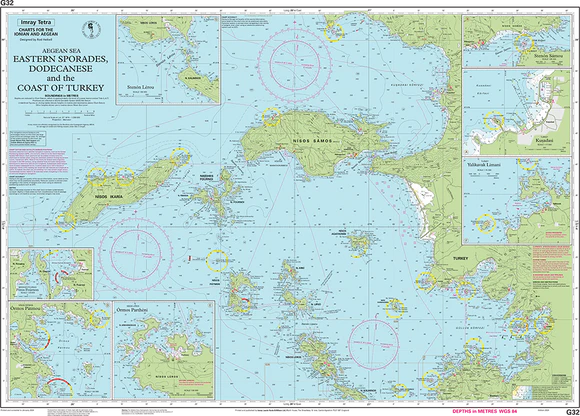 Eastern Sporades, Dodecanese & the Coast of Turkey - G32