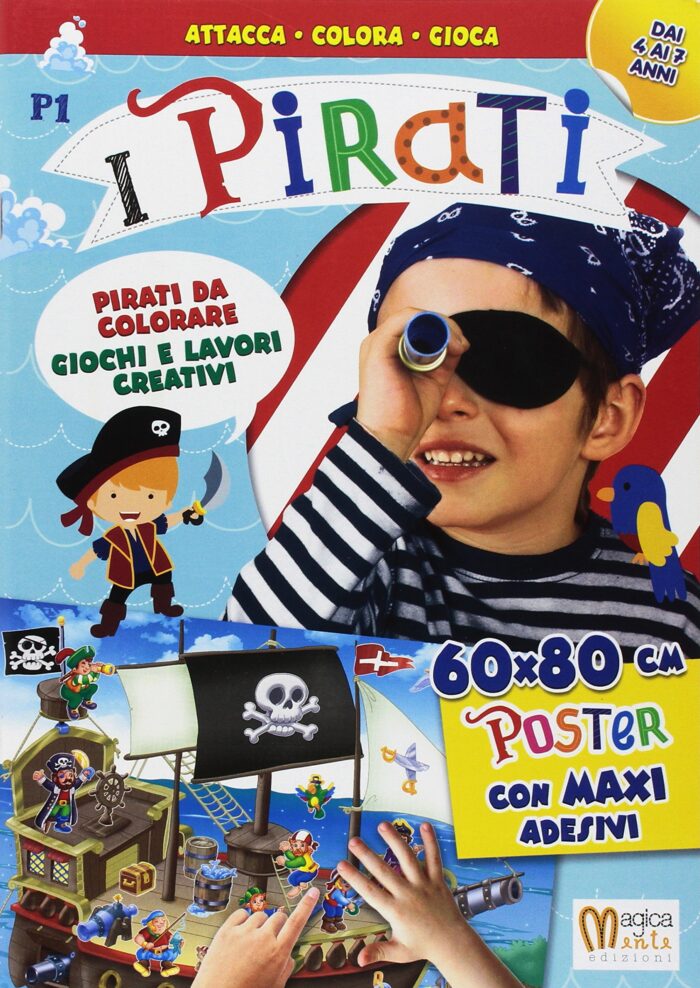 I pirati attacca colora e gioca
