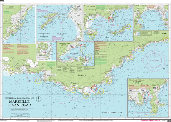 Marseille to Genova and Calvi - M15