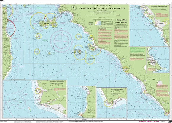 North tuscan islands to Rome - M17