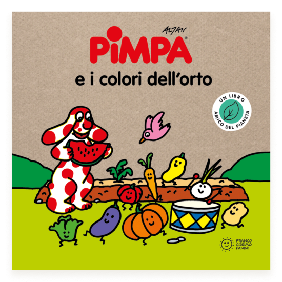 Pimpa e i colori dell'orto