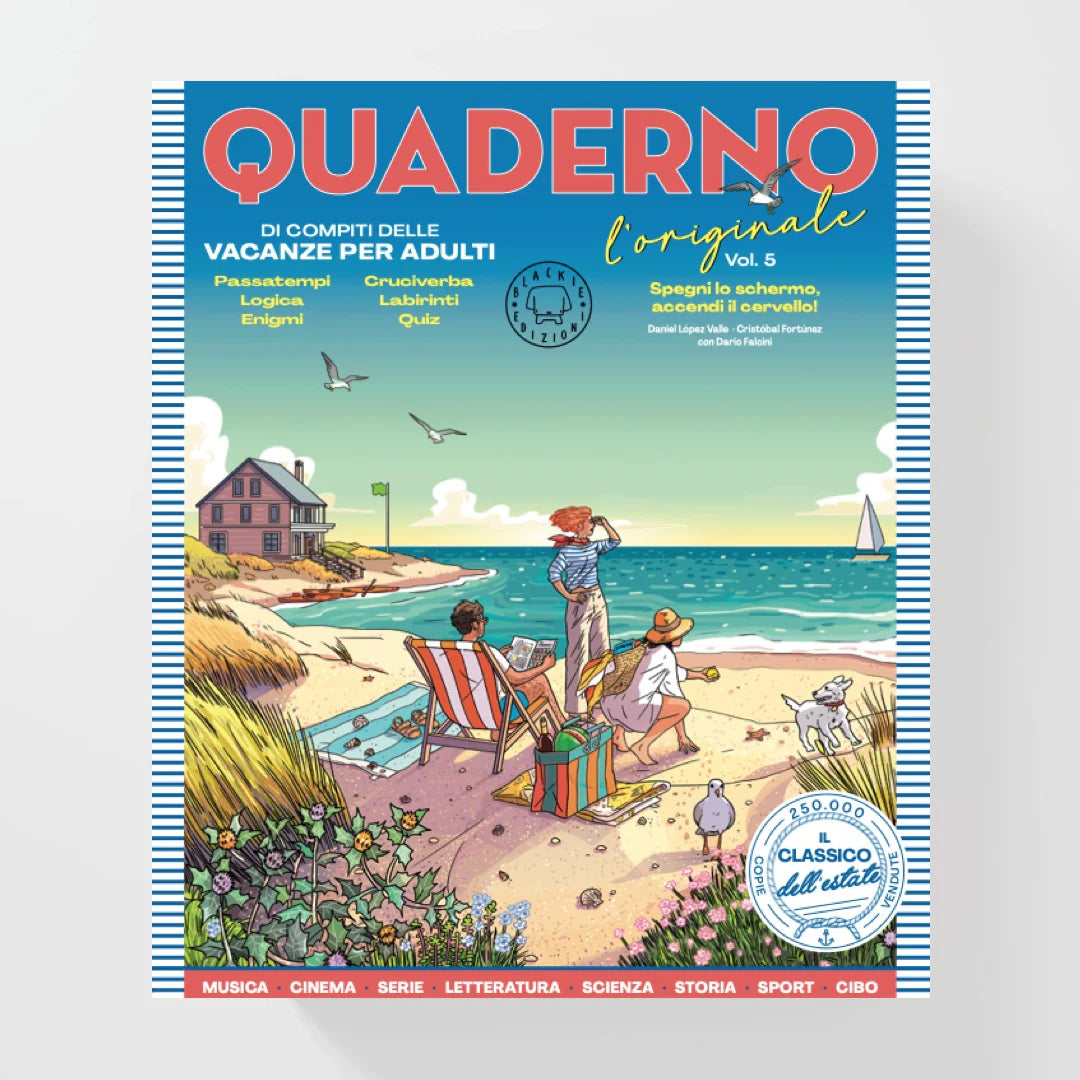 Quaderno di compiti delle vacanze per adulti 5