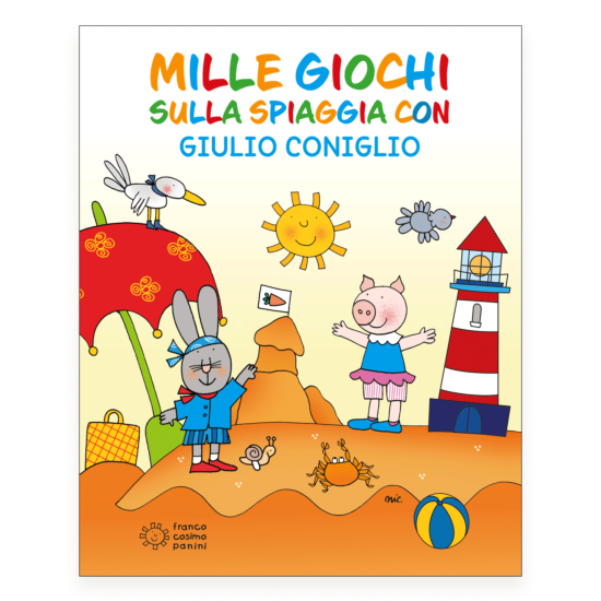 Mille giochi sulla spiaggia con Giulio coniglio