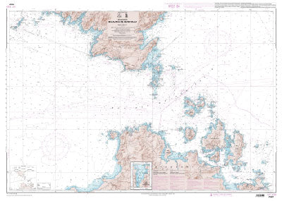 Abords de porto vecchio de l'anse de Favone aux Iles Lavezzi - 6929