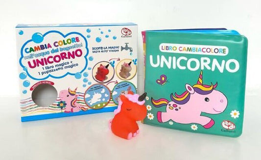 Cambia colore nell’acqua del bagnetto! Unicorno