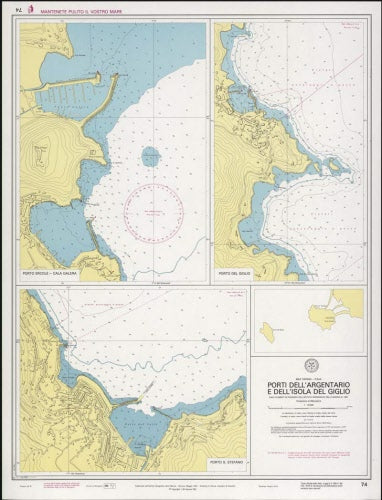 Mare ionio adriatico meridionale - batimetrica - 1504