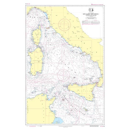 434/D Mar ligure Mar tirreno stretto di Sicilia (10px)
