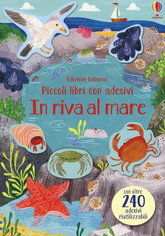 In riva al mare. Piccoli libri con adesivi