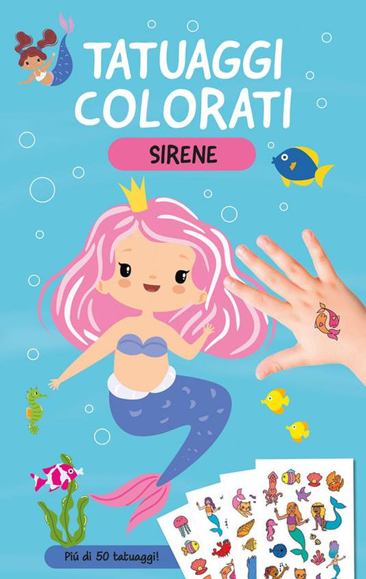 Tatuaggi colorati. Sirene