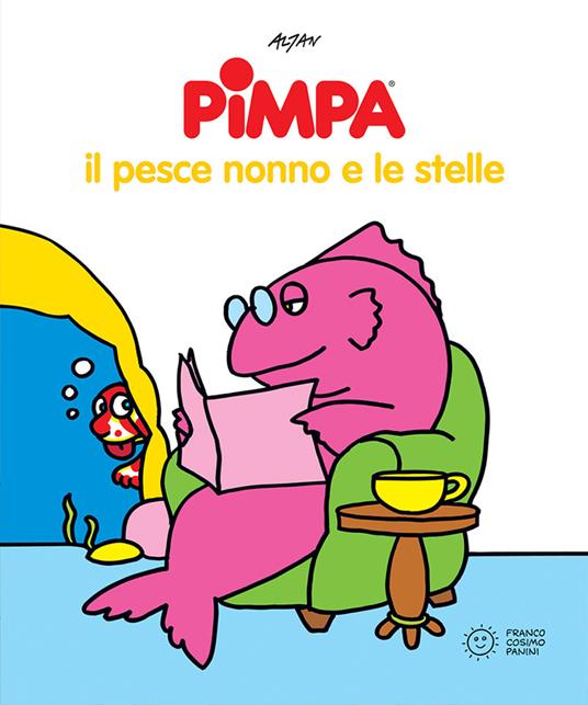 Pimpa il pesce nonno e le stelle