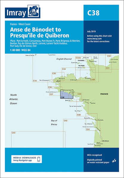Anse de Benodet Presqu'ile Quiberon - C38