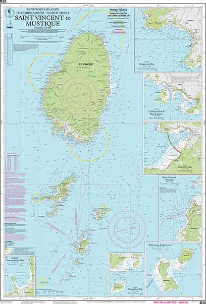Grenadines - North Sheet - B30