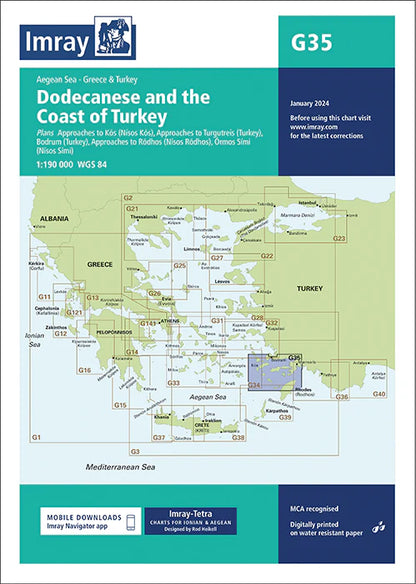 Dodecanese and the Coast of Turkey - G35