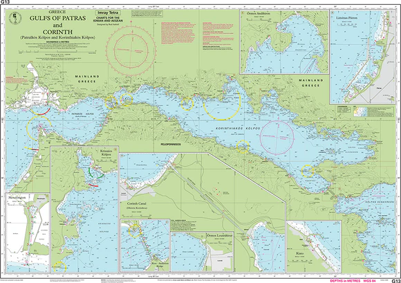 Gulfs of Patras and Corinth - G13