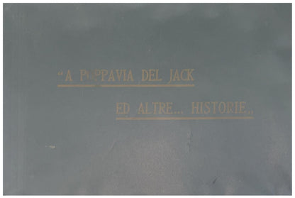 A poppavia del Jack ed altre..... historie