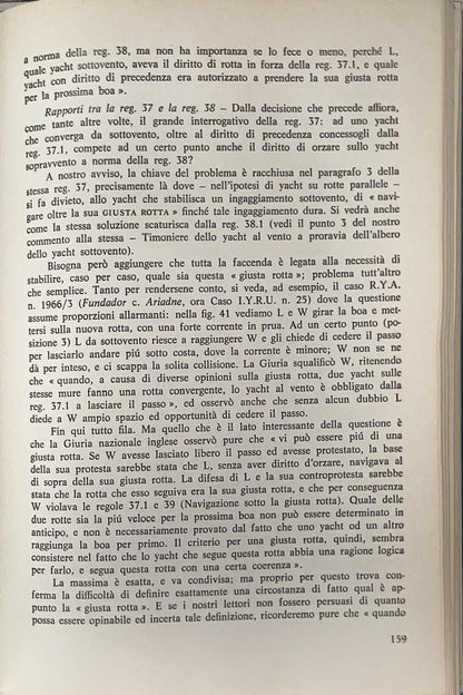 Le regole di regata