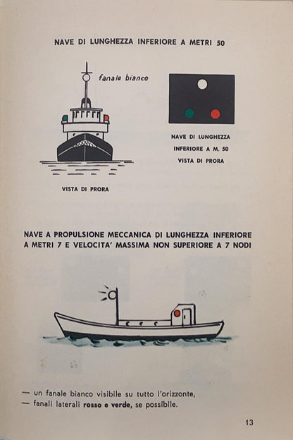 Il motoscafo e la navigazione